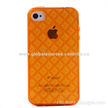 Water Cube Design TPU Hard Case for iPhone 4/4s, iPhone 5/5s